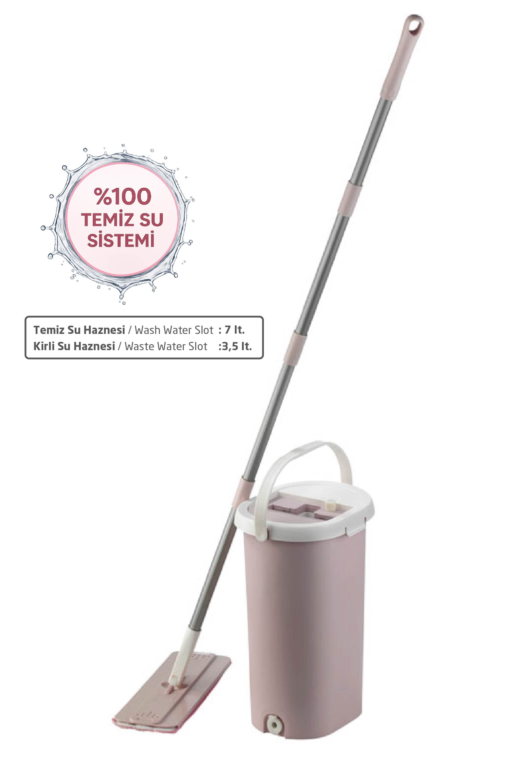 Vip Set Junior %100 Temiz Su 7+3,5 Litre Temizlik Seti