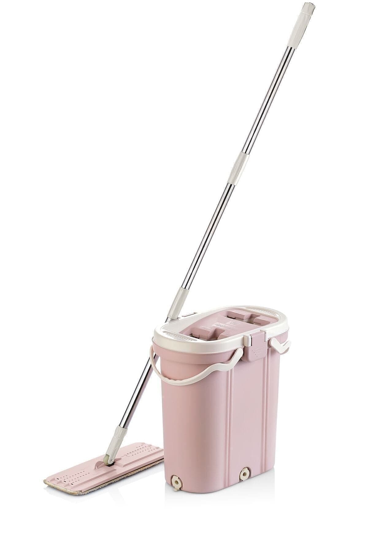 Vip Set Premium Mop Temizlik Kova Seti 3 Farklı Su Bölmesi (kirli/temiz/sıkma 14 lt