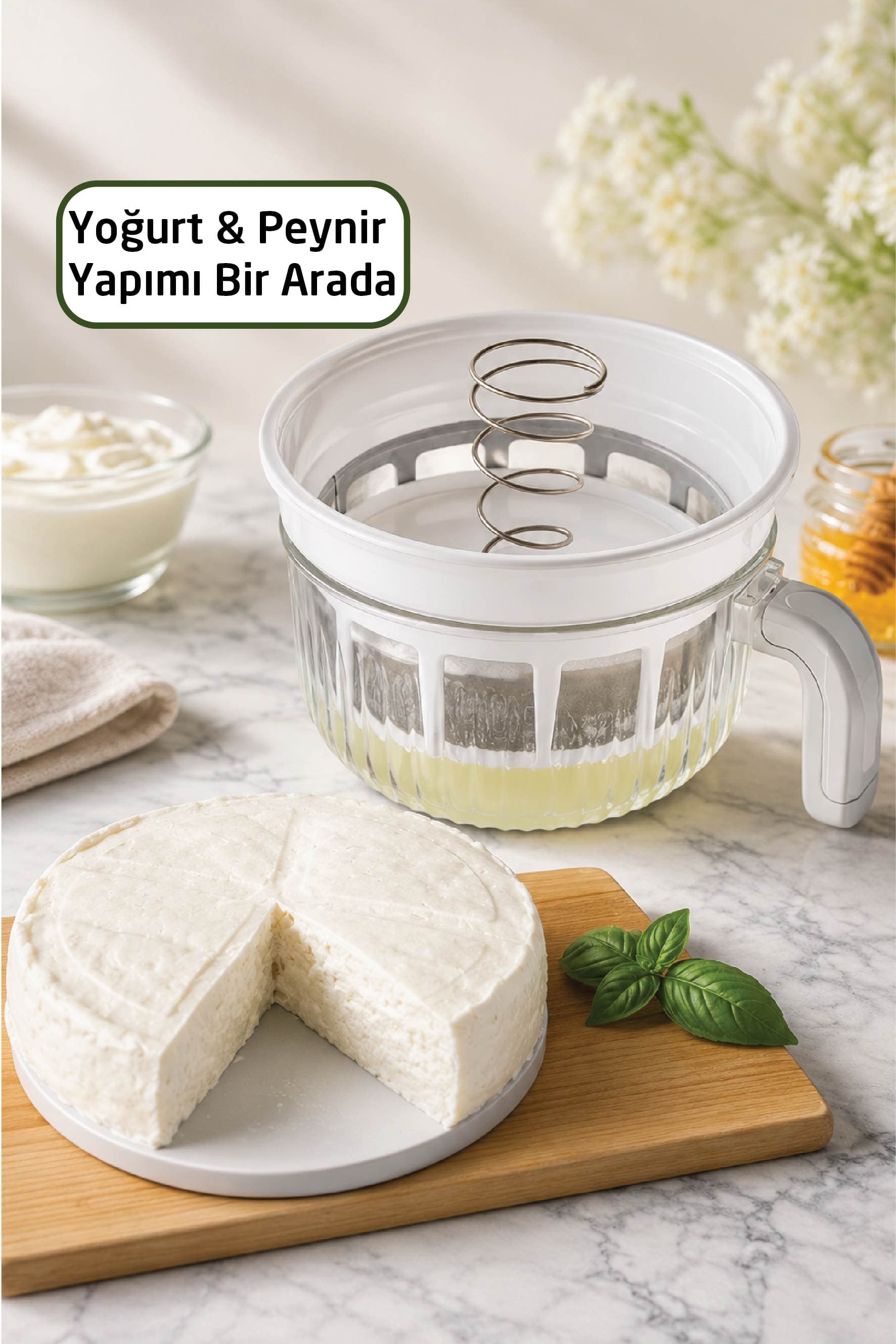 Chef Yoğurt Süzme Kabı 3 Litre