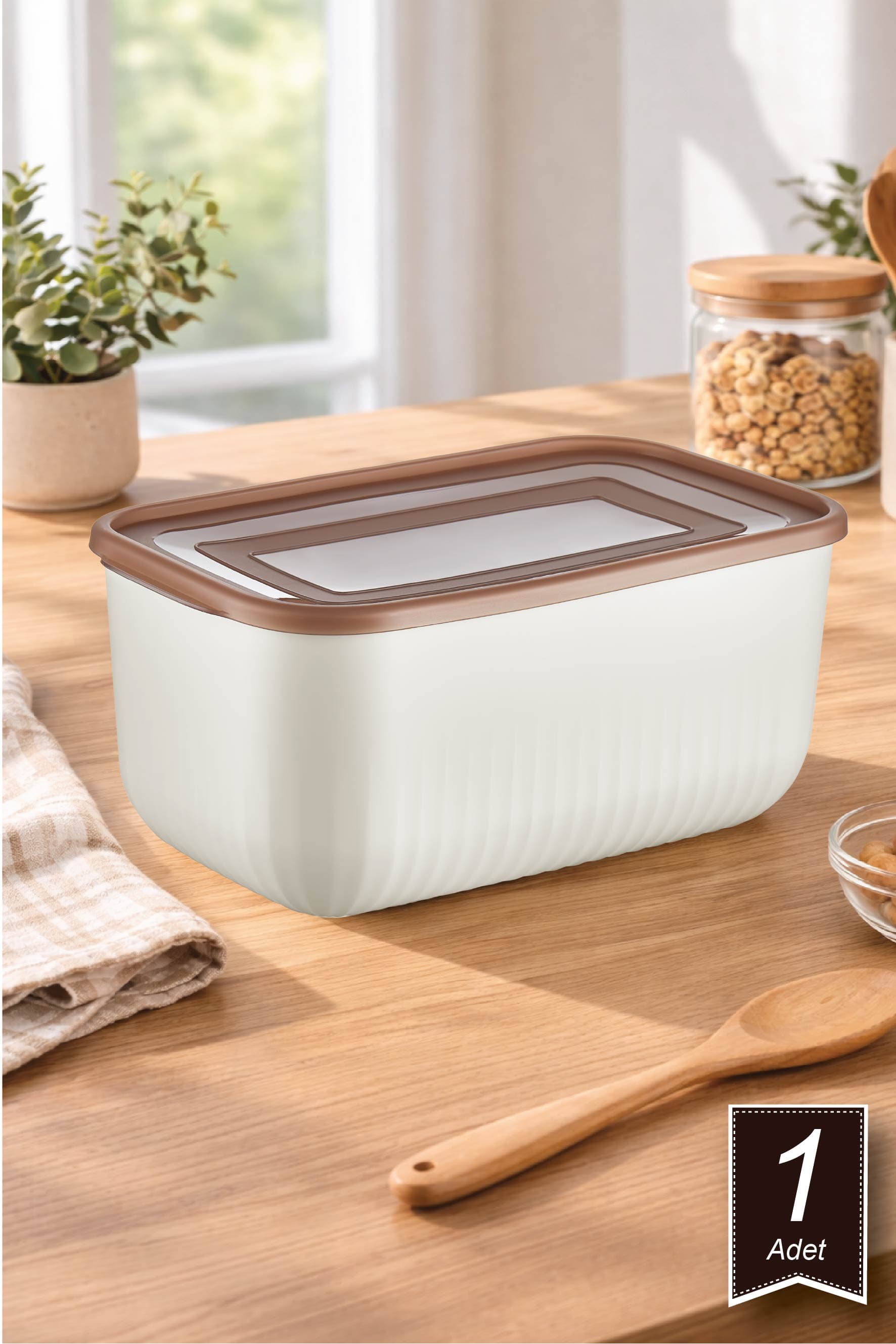 Dikdörtgen Saklama Kabı 9 Litre