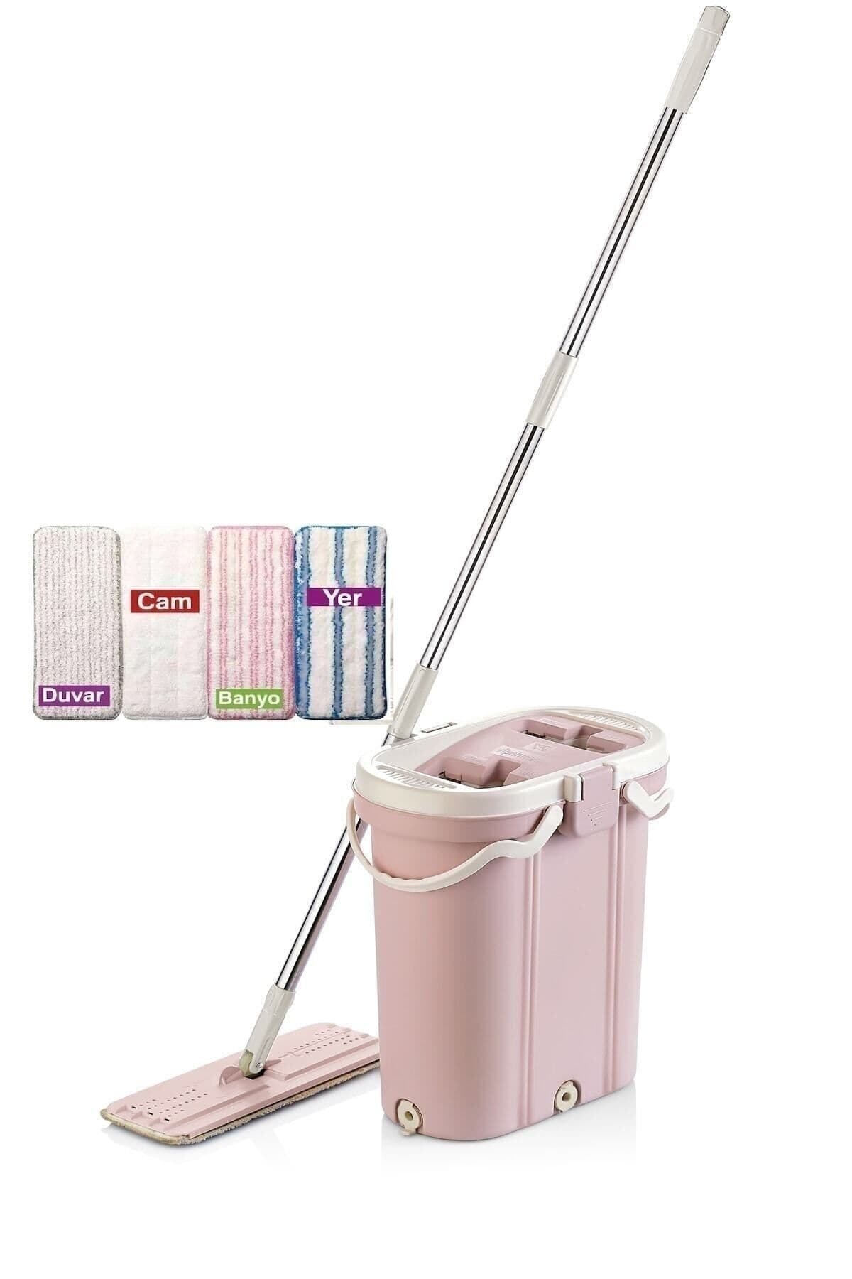 Vip Ahmet Premium Tablet Mop Temizlik Set 4 Lü Yedek Bez